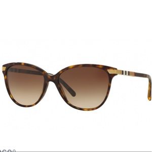 AUTHENTIC Burberry Polarized Cat eye Sunglasses (BE4216) Case included!